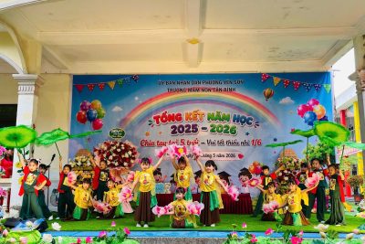 Video văn nghệ tổng kết của trường mầm non Tân Bình NH 2025-2026