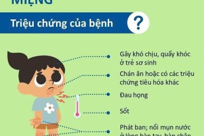 BÀI TUYÊN TRUYỀN PHÒNG CHỐNG BỆNH TAY, CHÂN, MIỆNG