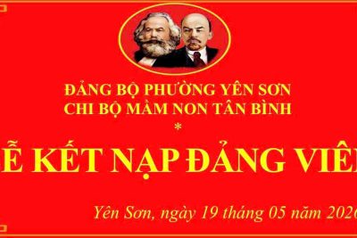 Lễ kết nạp Đảng viên năm 2026